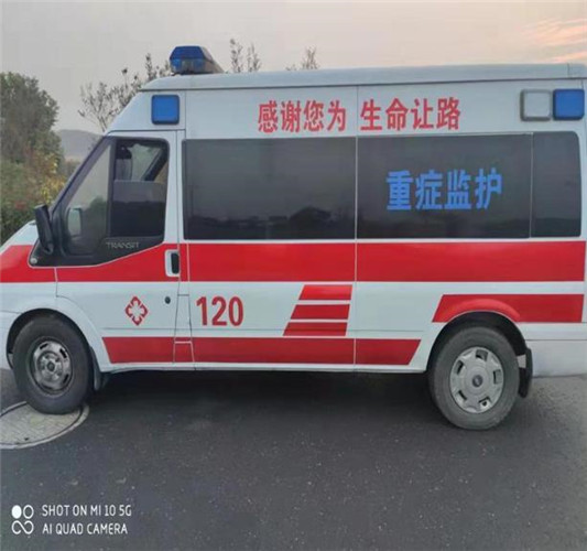 禹州救护车出租服务案例3